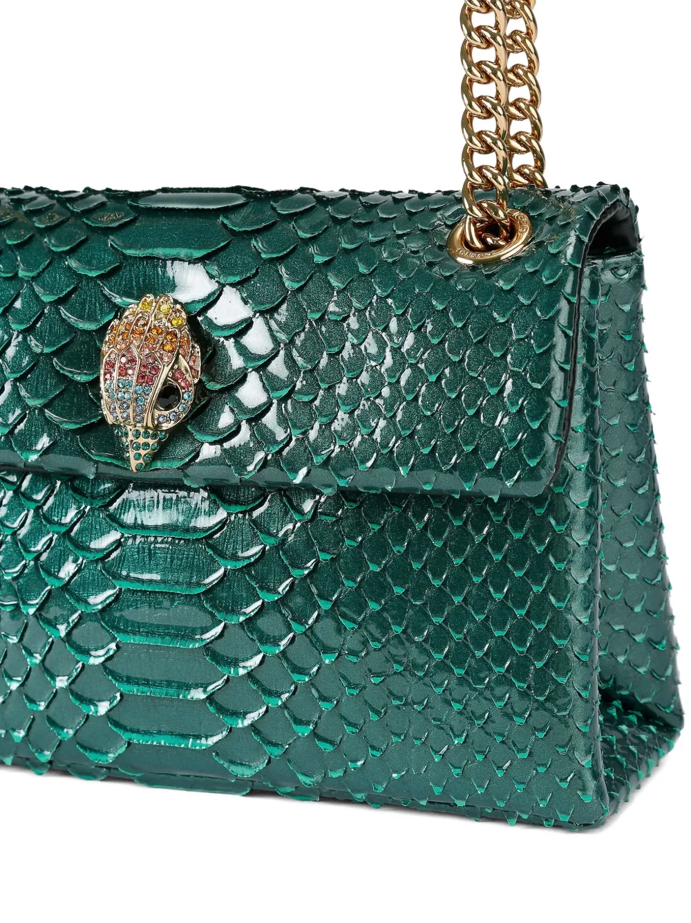 Kurt Geiger London Kensington medium schoudertas Groen