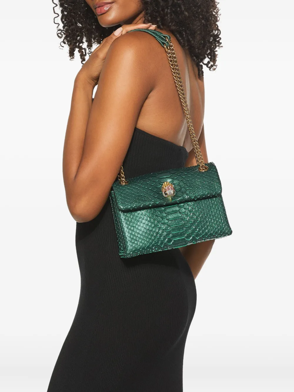 Kurt Geiger London medium Kensington shoulder bag - Groen