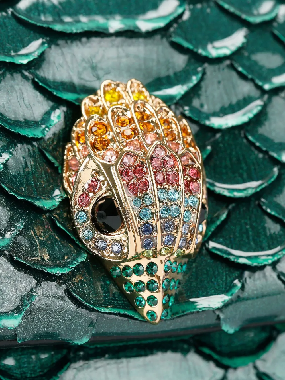 Kurt Geiger London Kensington medium schoudertas Groen