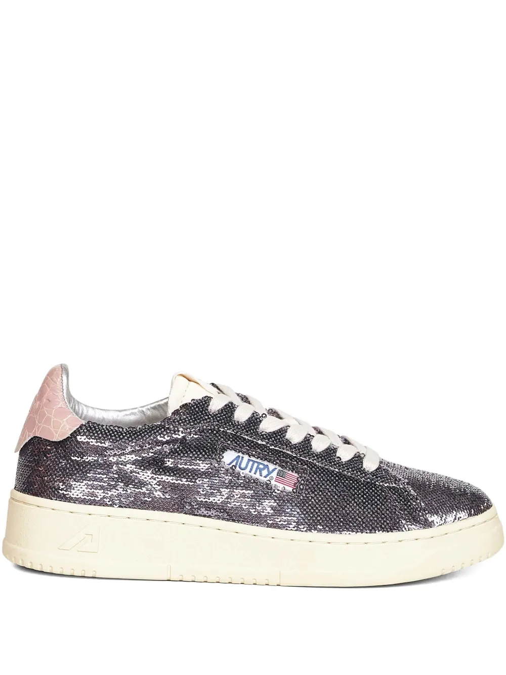 Autry Dallas Low Sparkling Sneakers In Multi
