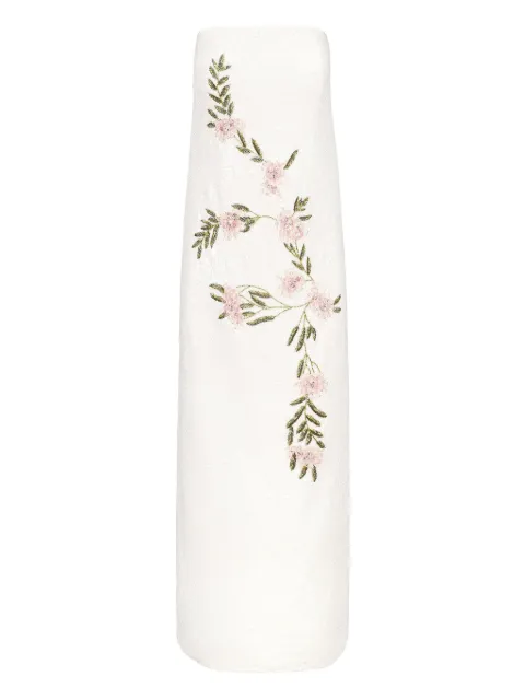 STAUD Casey floral-embroidered dress