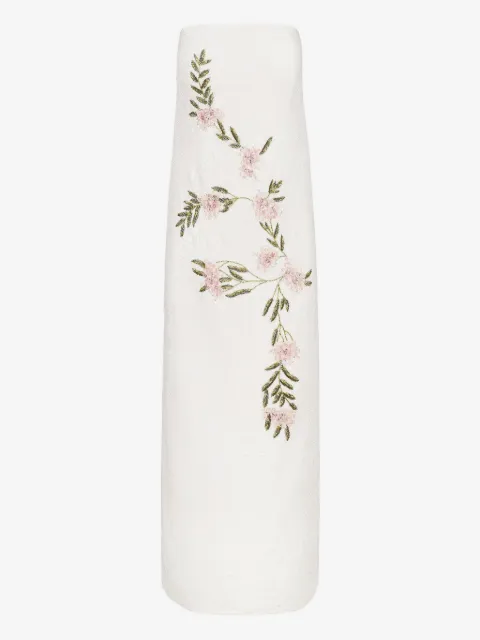 STAUD Casey Kleid mit Blumenstickerei