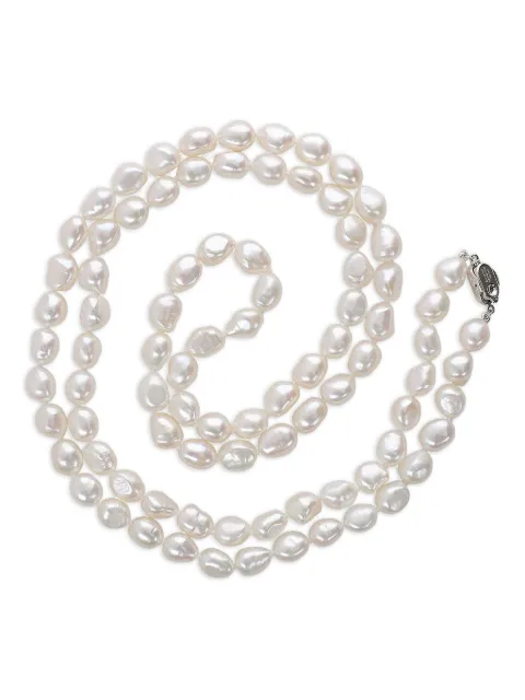 Baggins sterling silver pearl necklace