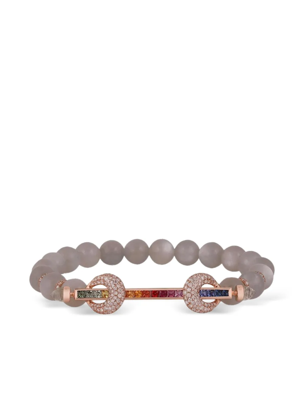Ananya pulsera Chakra en oro rosa | rosado | Image 1