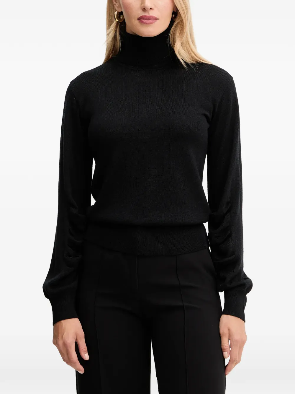 TWINSET roll-neck sweater - Nero