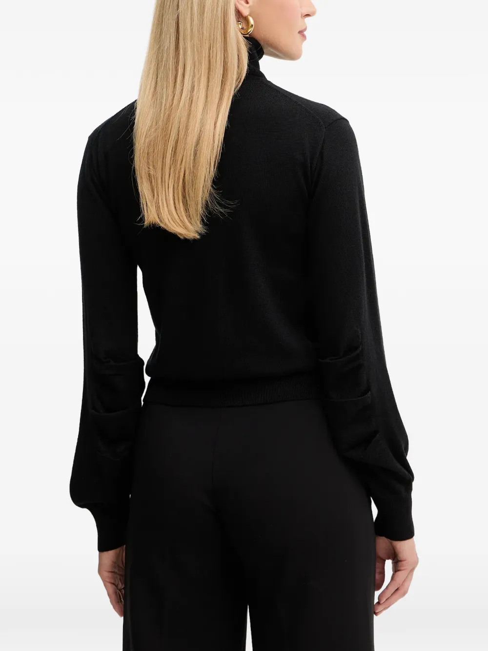  Twinset Roll-neck Sweater - Black 