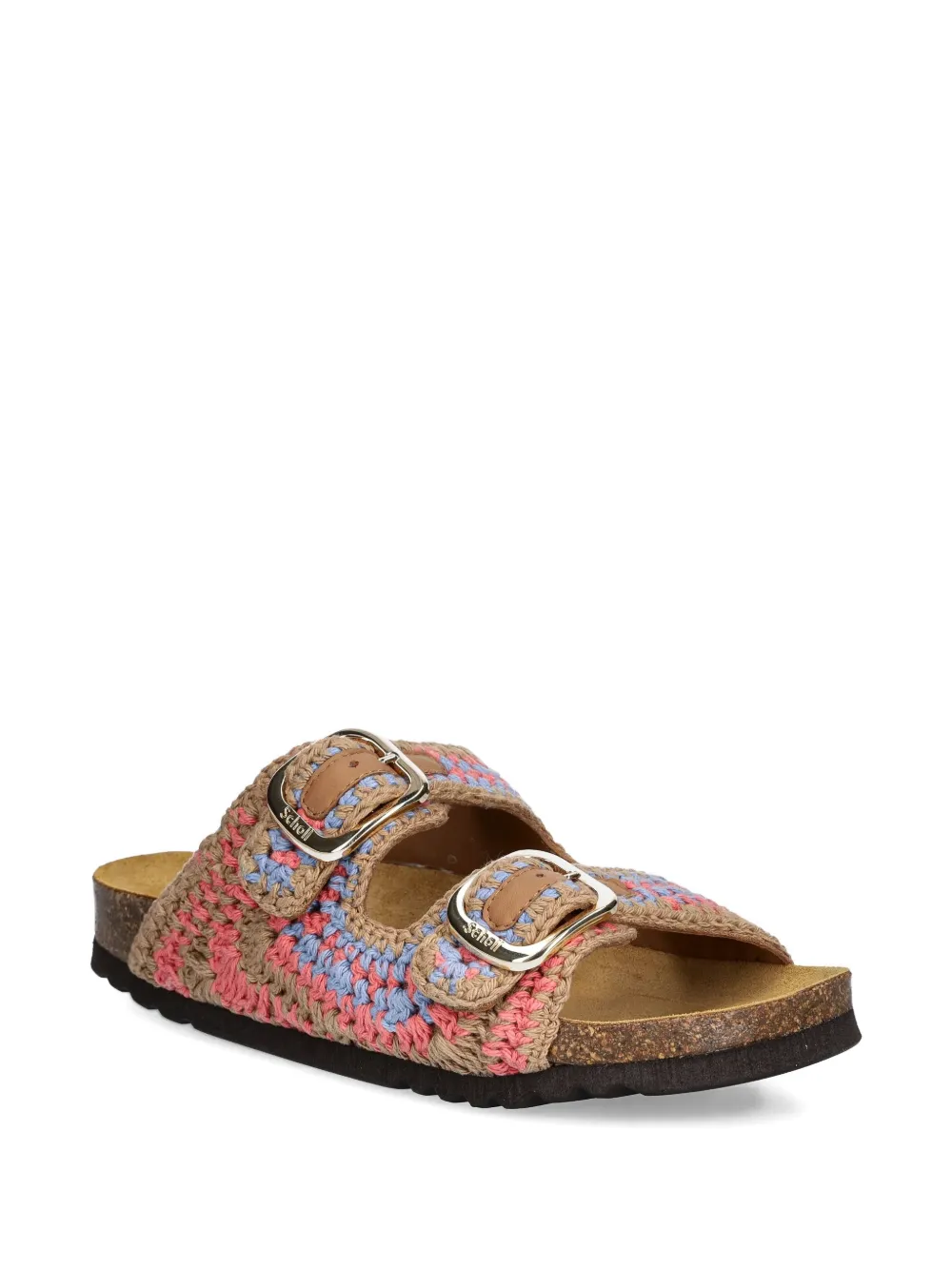 Scholl Noelle sandalen met gesp Beige