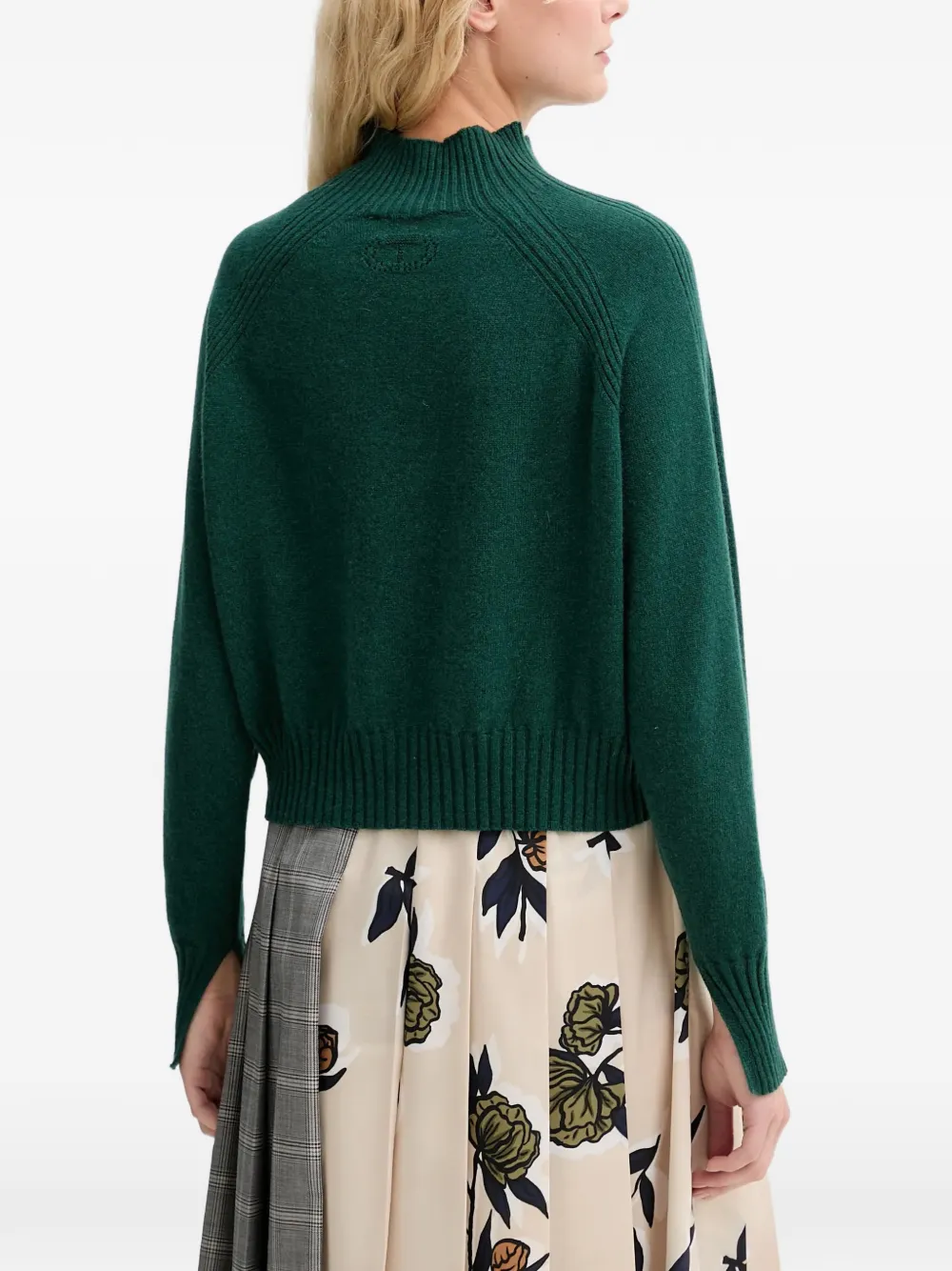  Twinset Turtleneck Sweater - Green 