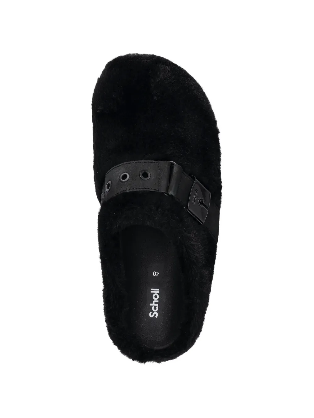 Scholl Greta E muiltjes Zwart