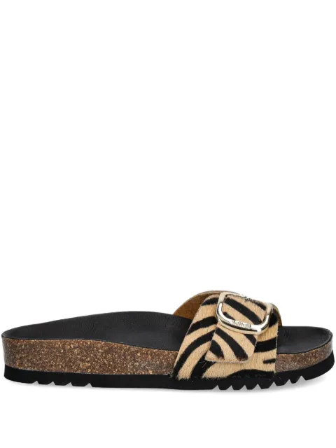 Scholl KATHLEEN zebra-print slides