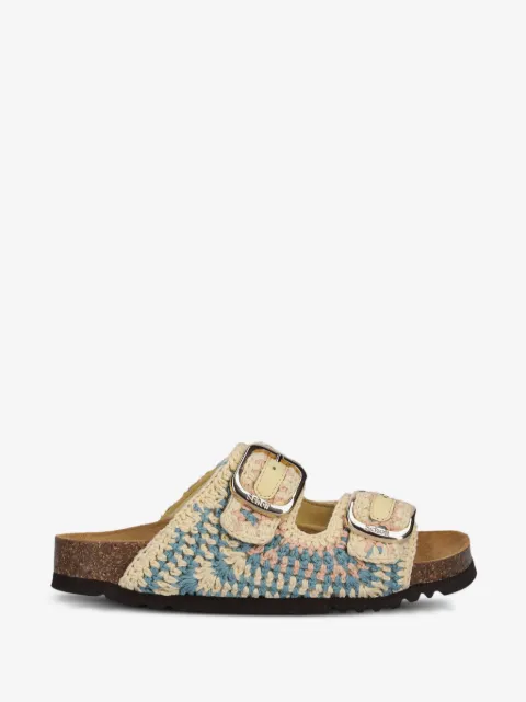 Scholl sandales Noelle en crochet