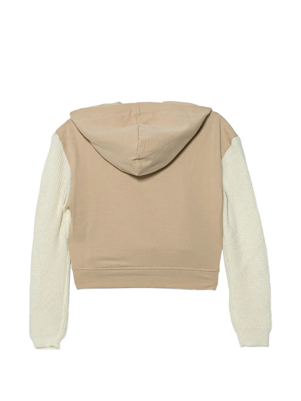 TWINSET Kids Sweater met capuchon Beige