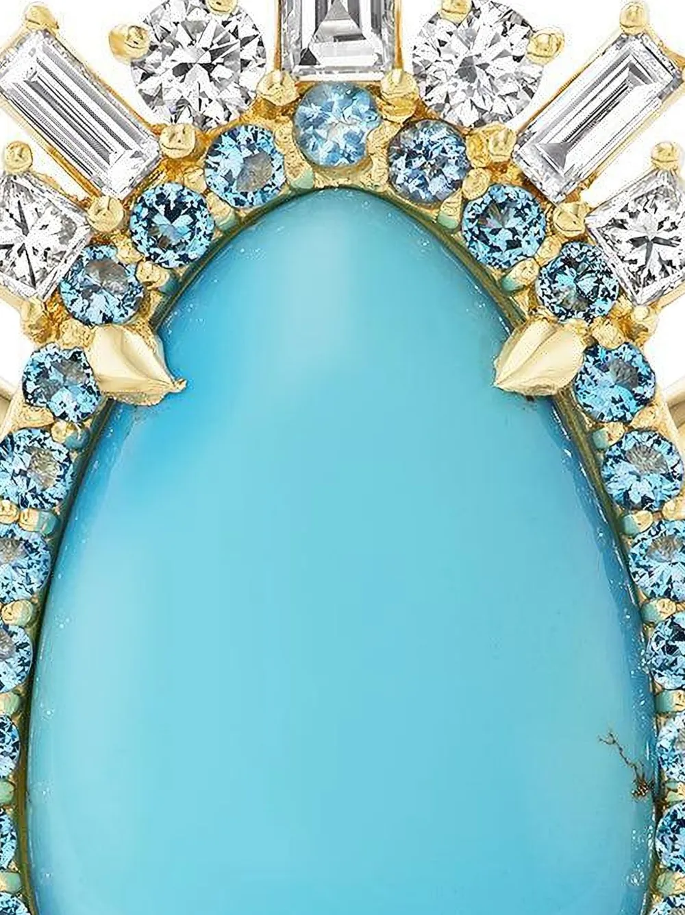 18k Yellow Gold Clear Skies Multi-Stone Ring