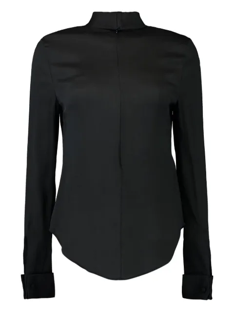 Giambattista Valli long-sleeve mock-neck shirt