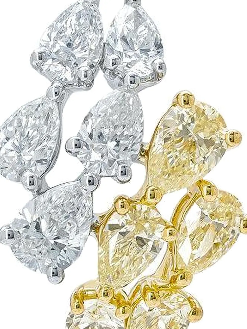 Azzaro aretes en oro blanco con diamante | Image 2