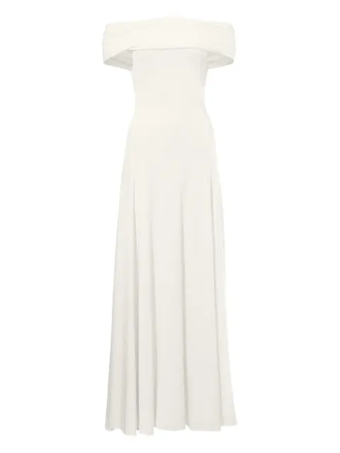 KHAITE Bridgit off-shoulder gown