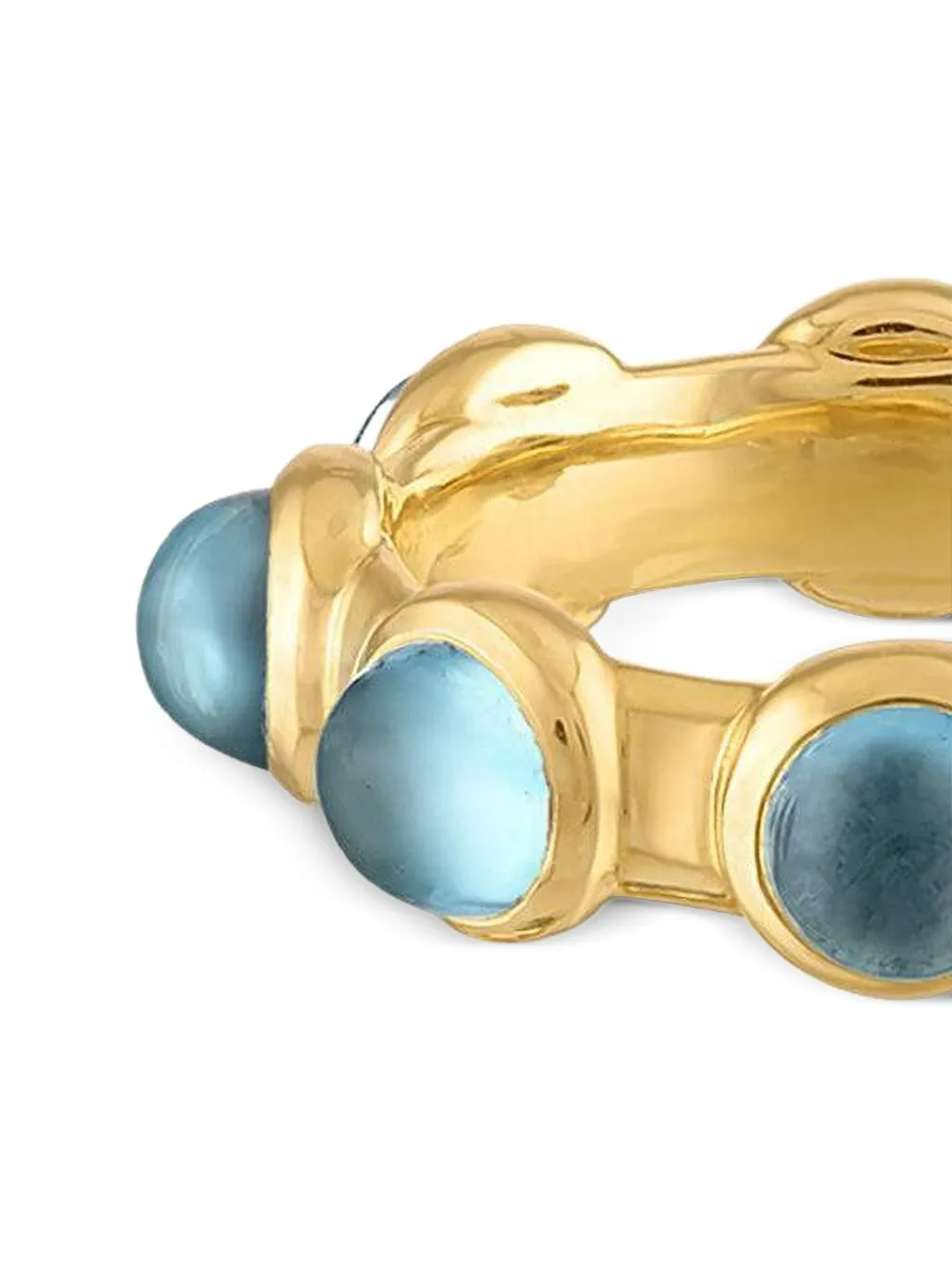 Jade Ruzzo 18k Yellow Gold Vic Topaz Ring In Gold