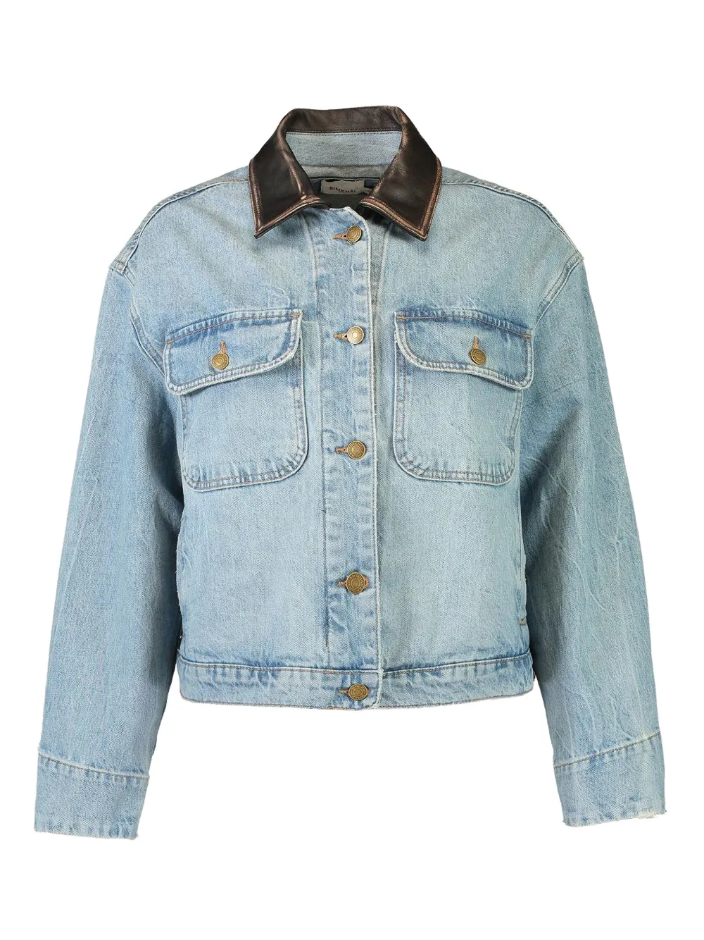 Simkhai Philoh Denim Jacket In Blue