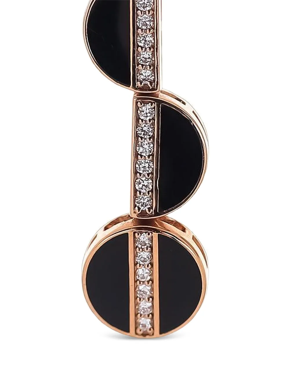18k Rose Gold Elixer Diamond Earrings