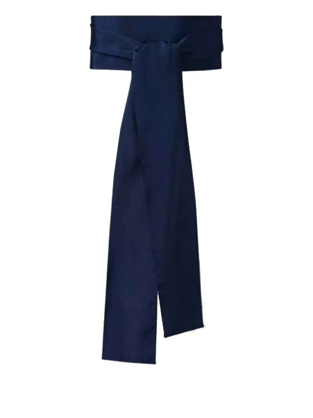 Sara Roka Ribbon Belt In Blue