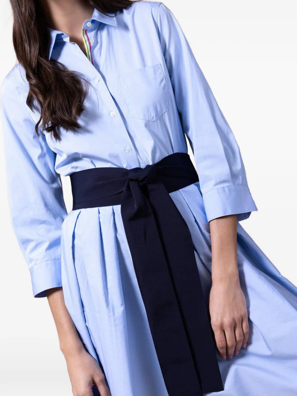 Sara Roka ribbon belt - Blauw