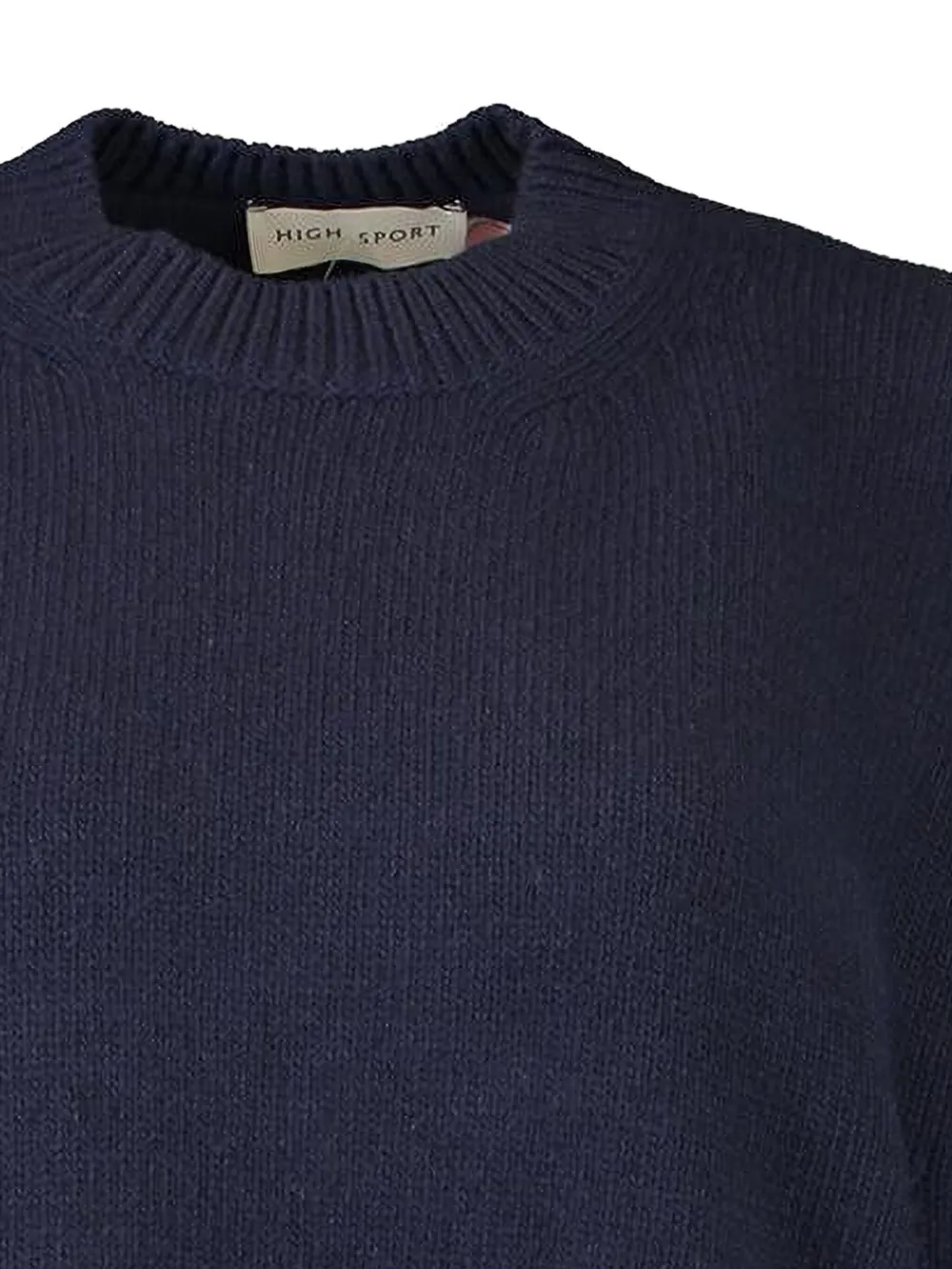 High Sport Georgia wollen trui Blauw