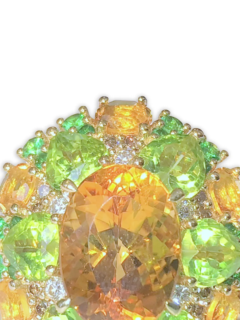 Stefere anillo en oro amarillo de 18kt con gemas | Image 2