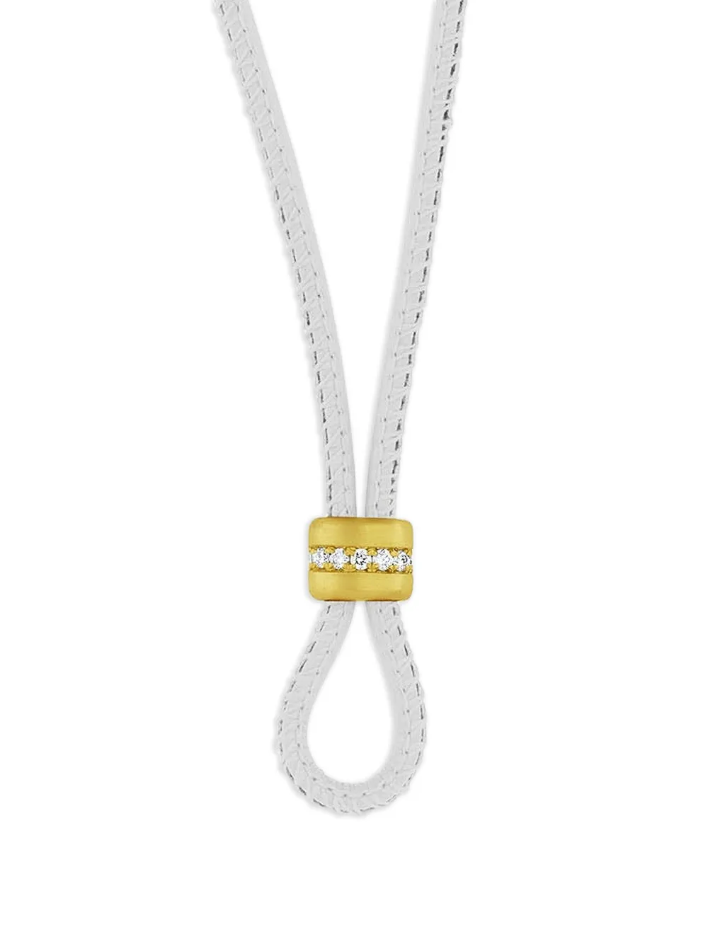 Leigh Maxwell 18k Yellow Gold Amani Necklace In Metallic