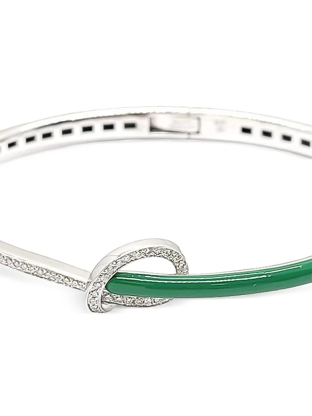 Andreoli white gold know diamond bracelet | Image 2