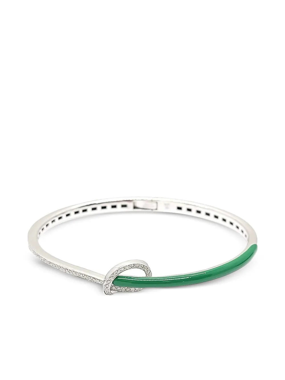 Andreoli white gold know diamond bracelet | Silver | Image 1