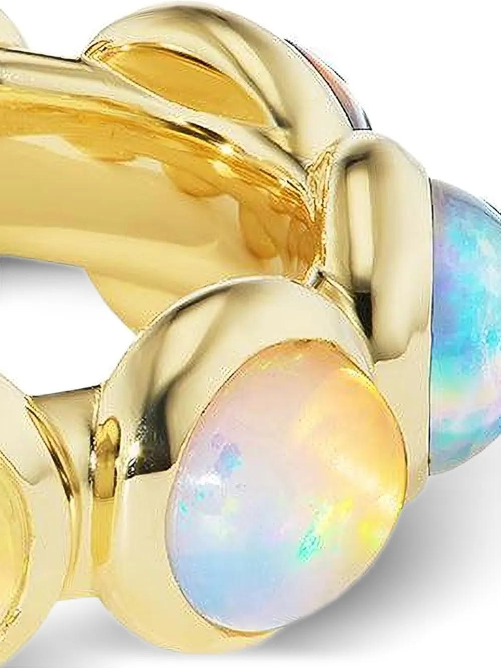 Jade Ruzzo 18k Yellow Gold Vic Opal Ring In Gold