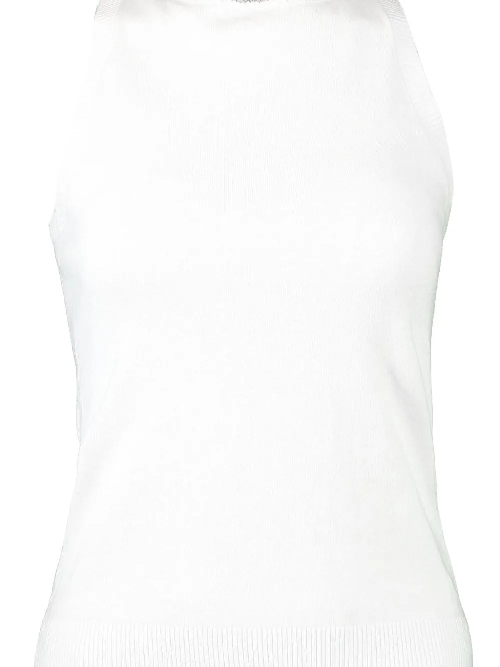 Minnie Rose Jewel-neck Tank Top In Animal Print