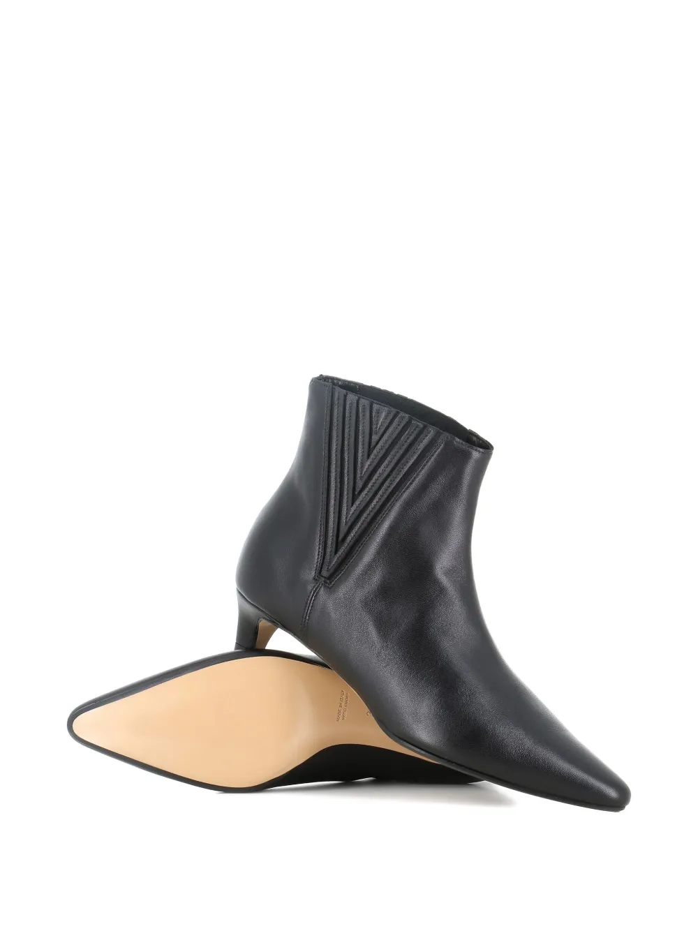 Antonio Barbato Maestri Veneziani Pointed-toe Leather Boot In Black
