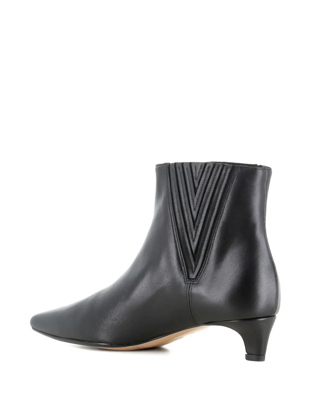 Antonio Barbato Maestri Veneziani Pointed-toe Leather Boot In Black
