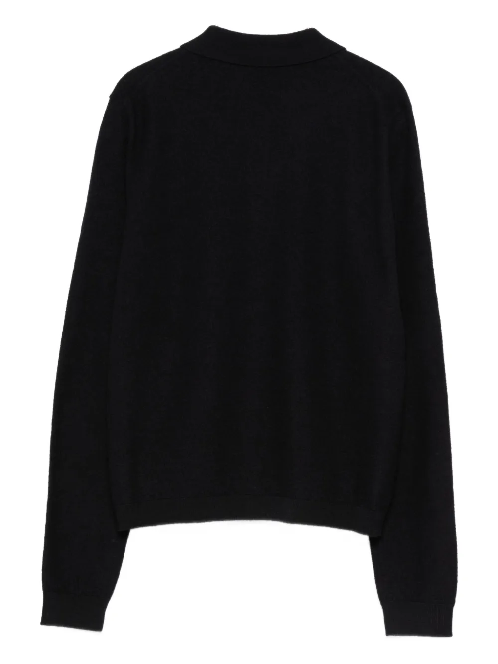 Semicouture Collared Buttoned Cardigan In Blue