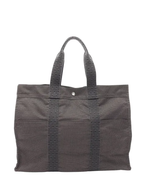 Hermès Pre-Owned 1990-2010 Canvas Herline GM tote bag