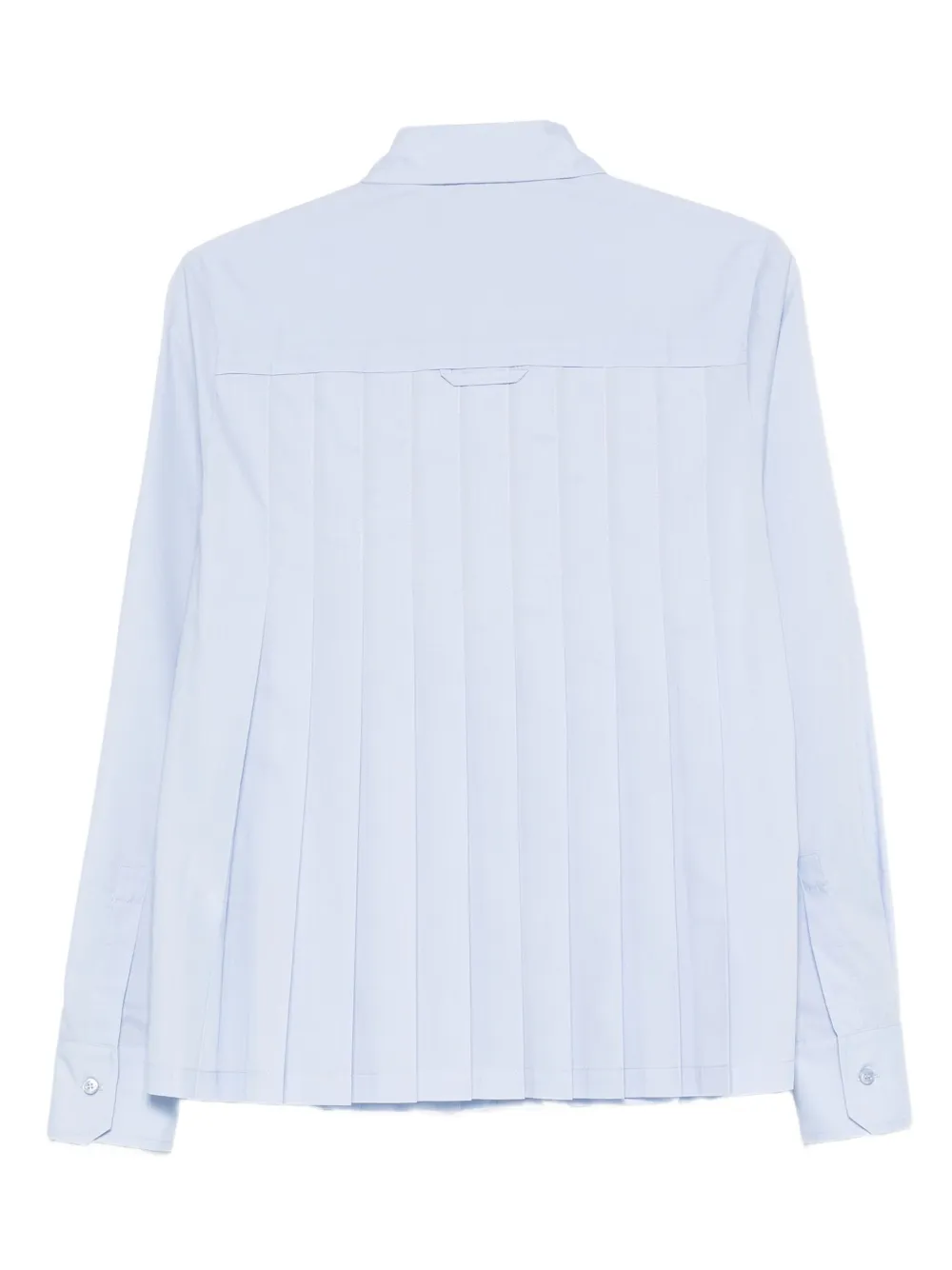 Semicouture pleated top - Blauw