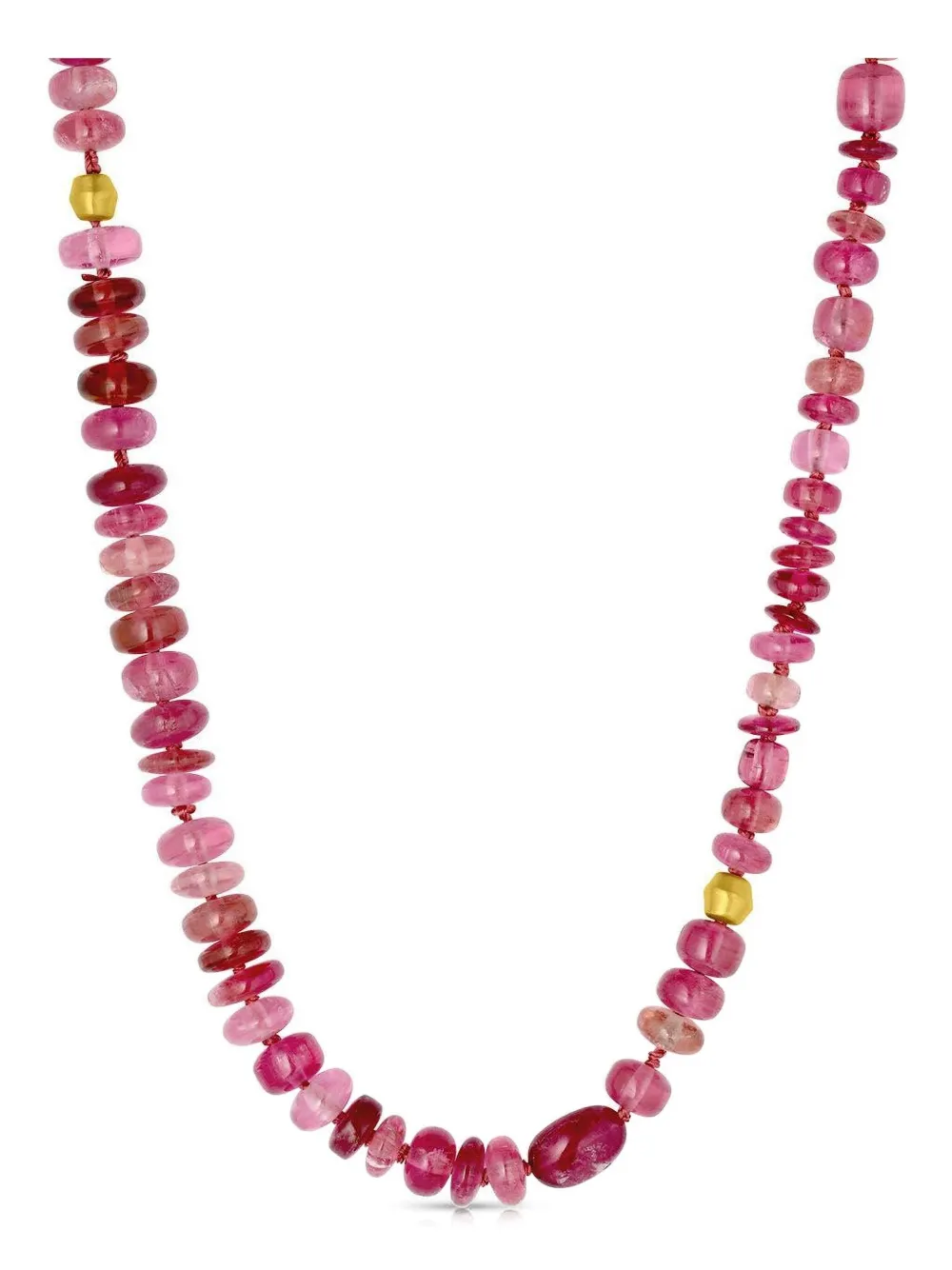 Leigh Maxwell Collana in oro giallo 18 carati con tormalina