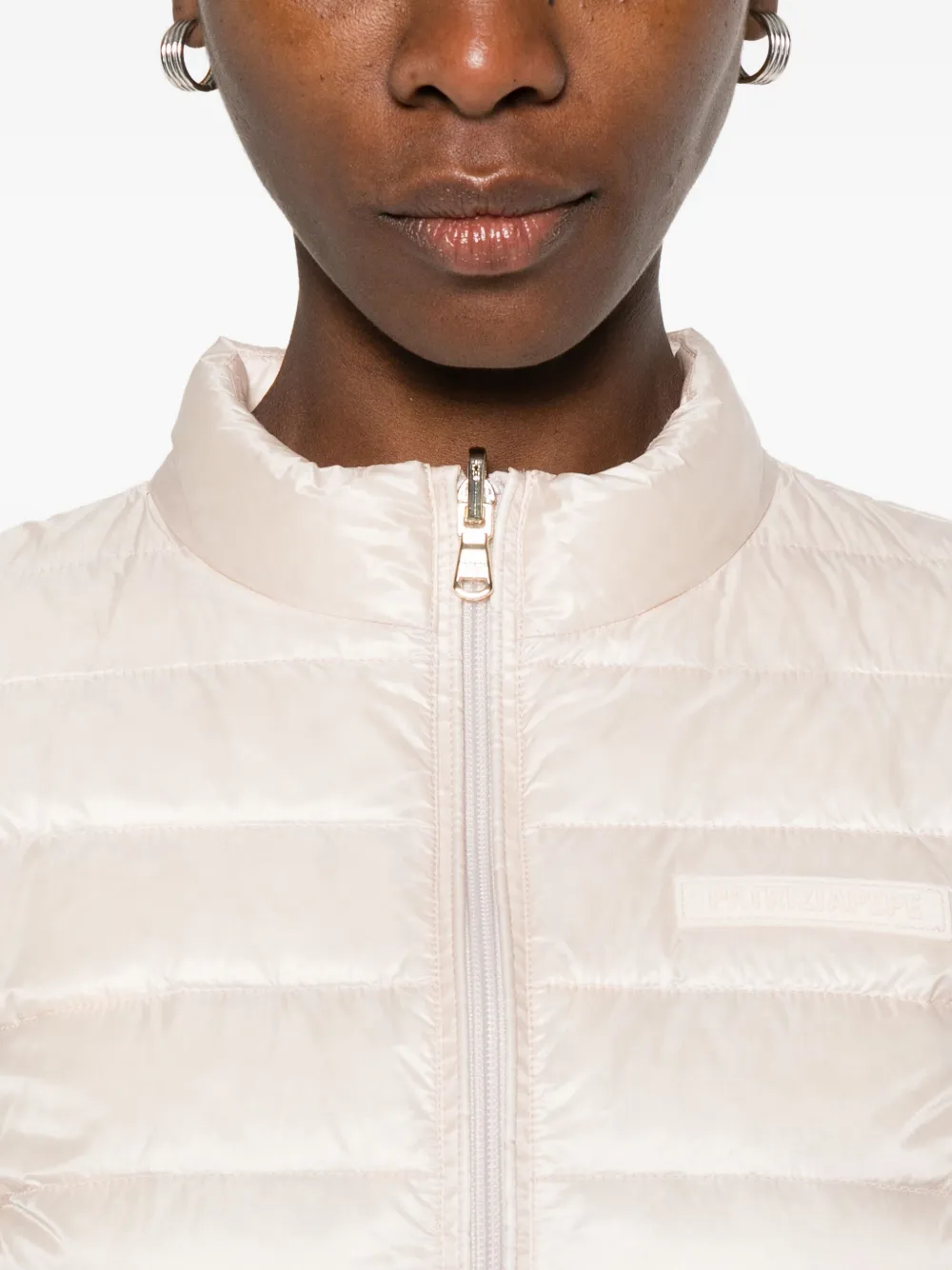 Patrizia Pepe Jack met rits Beige