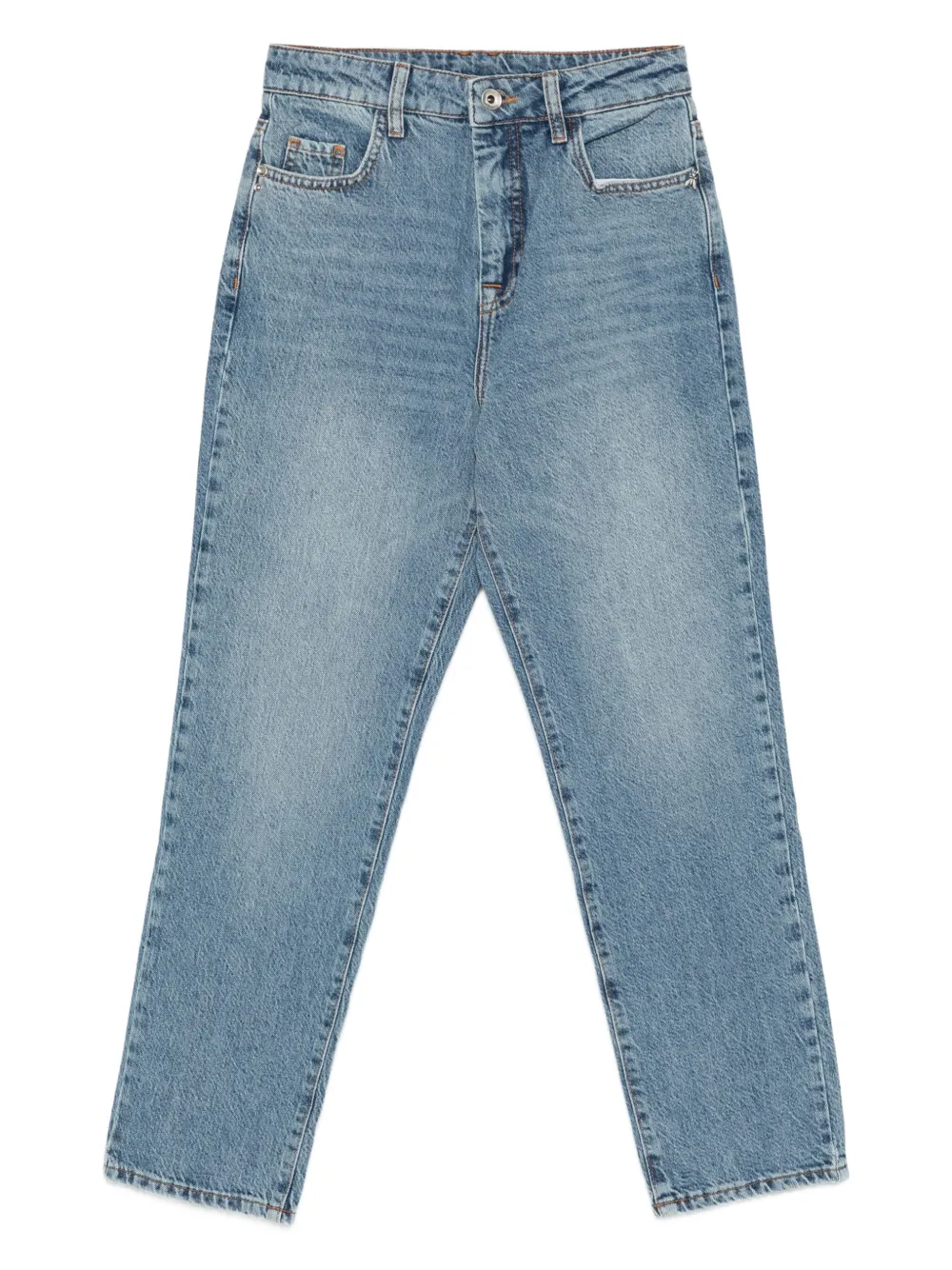 Patrizia Pepe Cigarrete pocket jeans - Blu