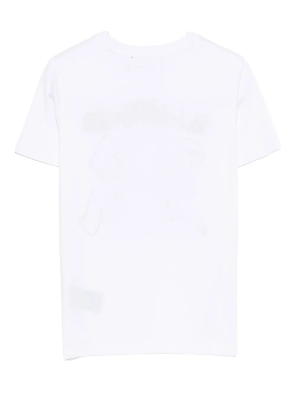 John Richmond Junior T-shirt met logoprint Wit