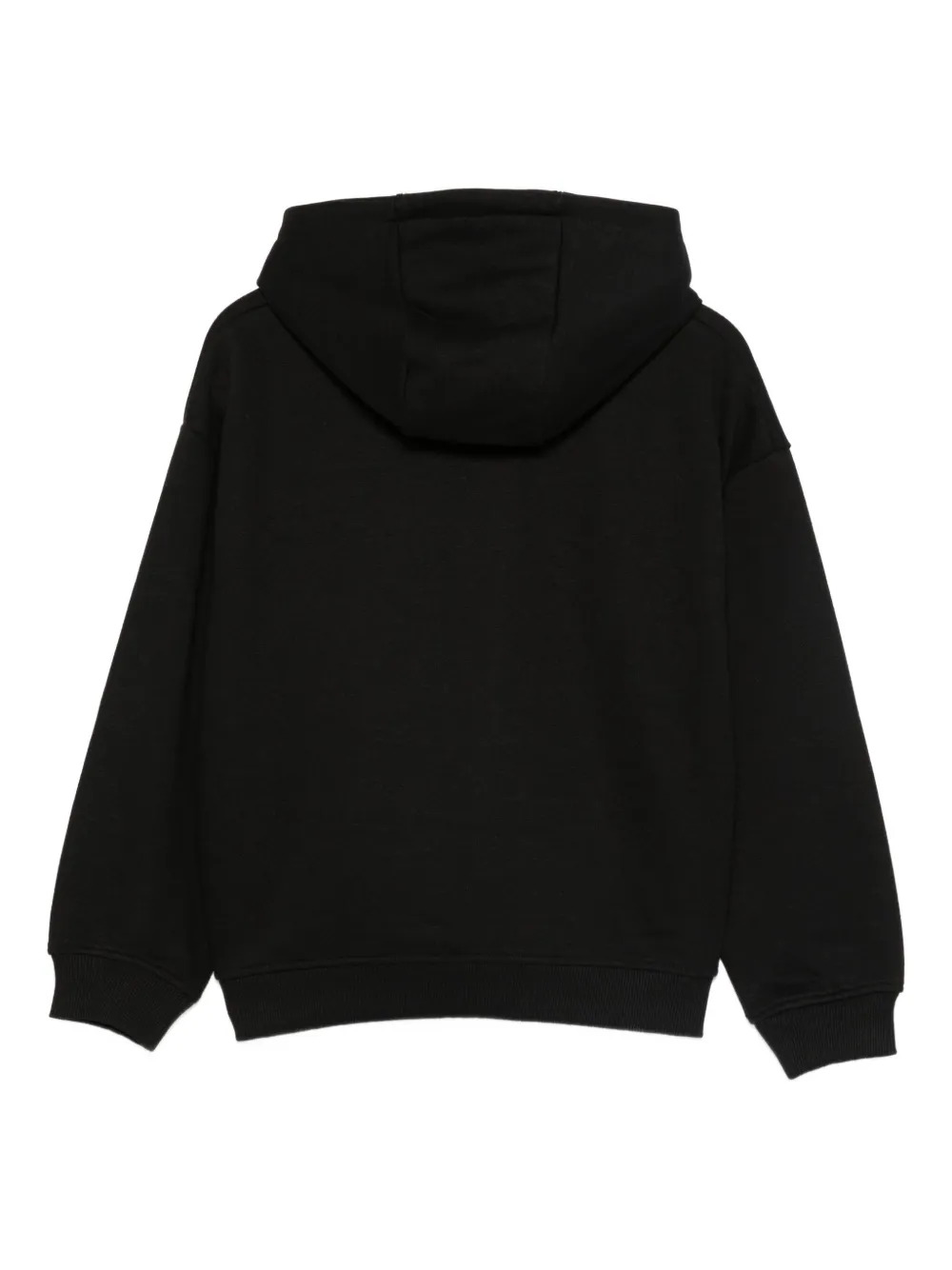 John Richmond Junior Hoodie met logoprint Zwart