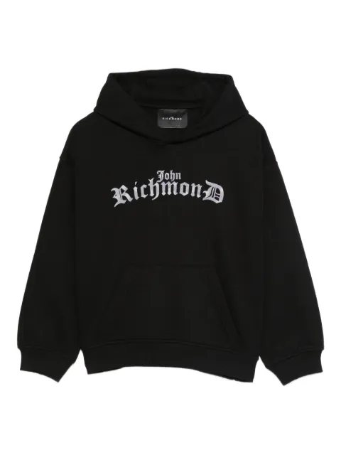 John Richmond Junior logo-print hoodie