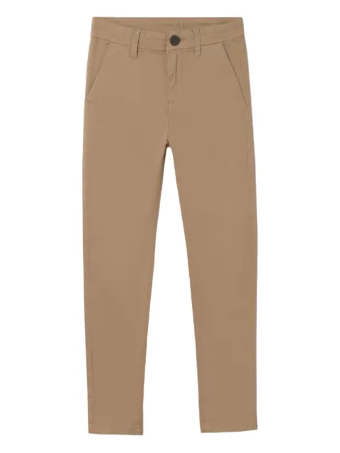 Mayoral button-fastening chinos 
