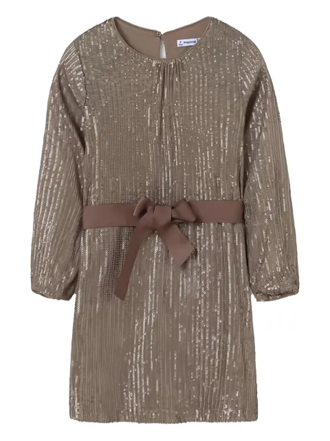 Mayoral vestido bordado con lentejuelas