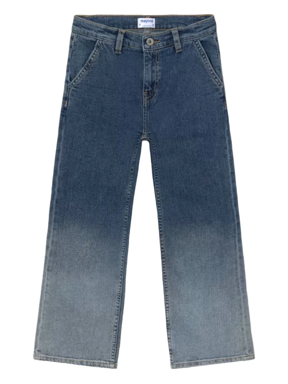 Mayoral gradient-effect denim jeans | Blue | Image 1