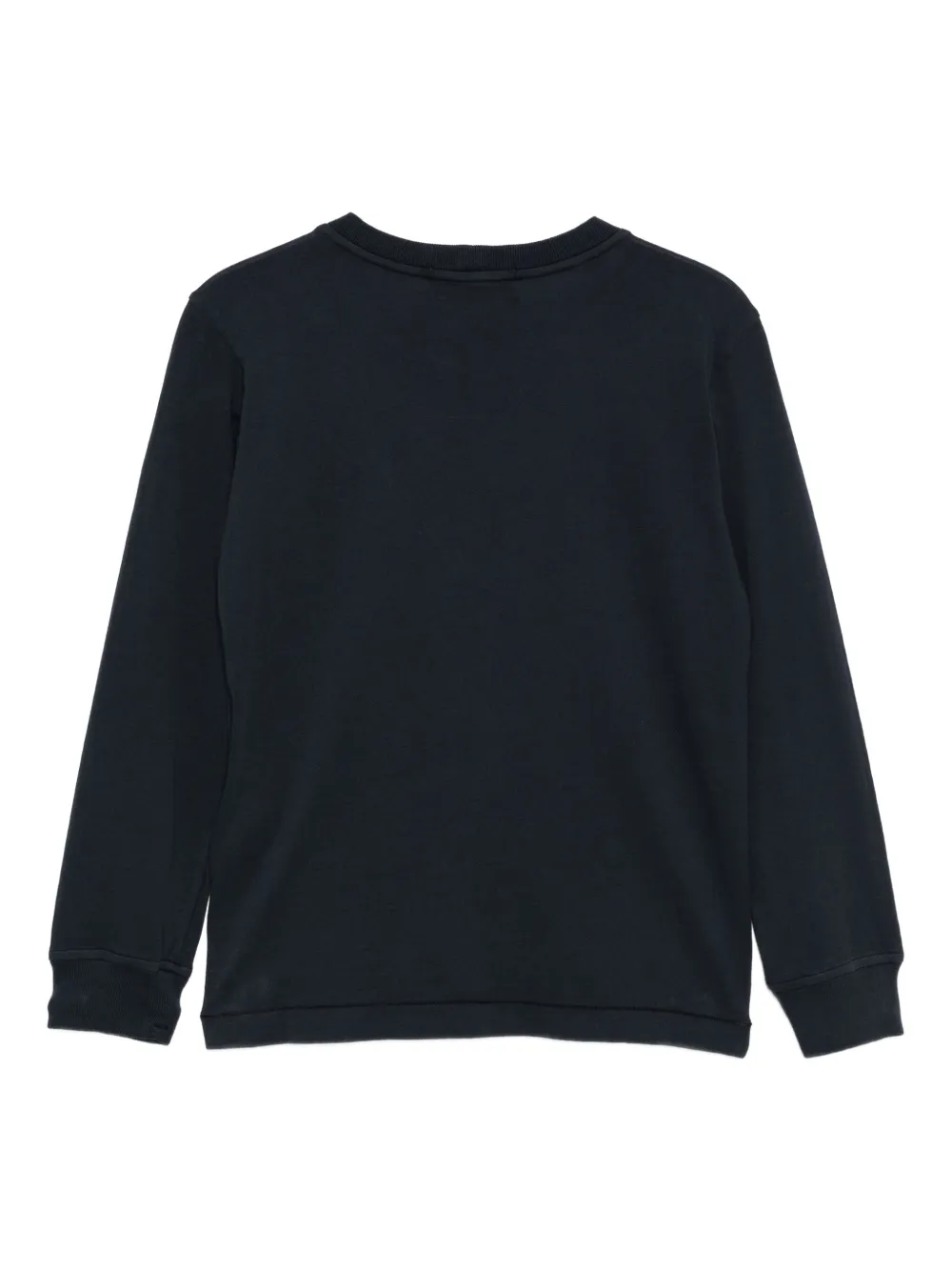 Stone Island Junior T-shirt met logopatch Blauw