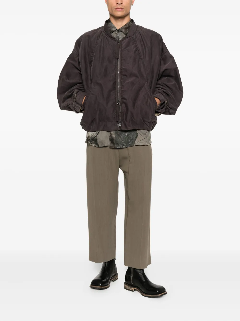 Ziggy Chen zip-up bomber jacket | Bomber Jackets | Image 2