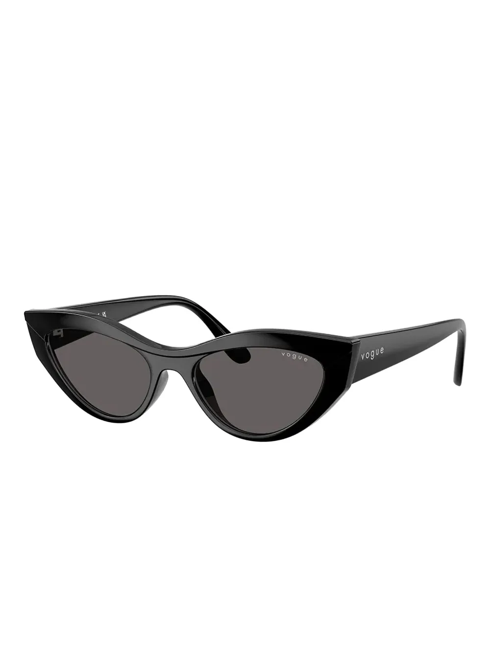 Vogue Eyewear Zonnebril met cat-eye montuur - Zwart