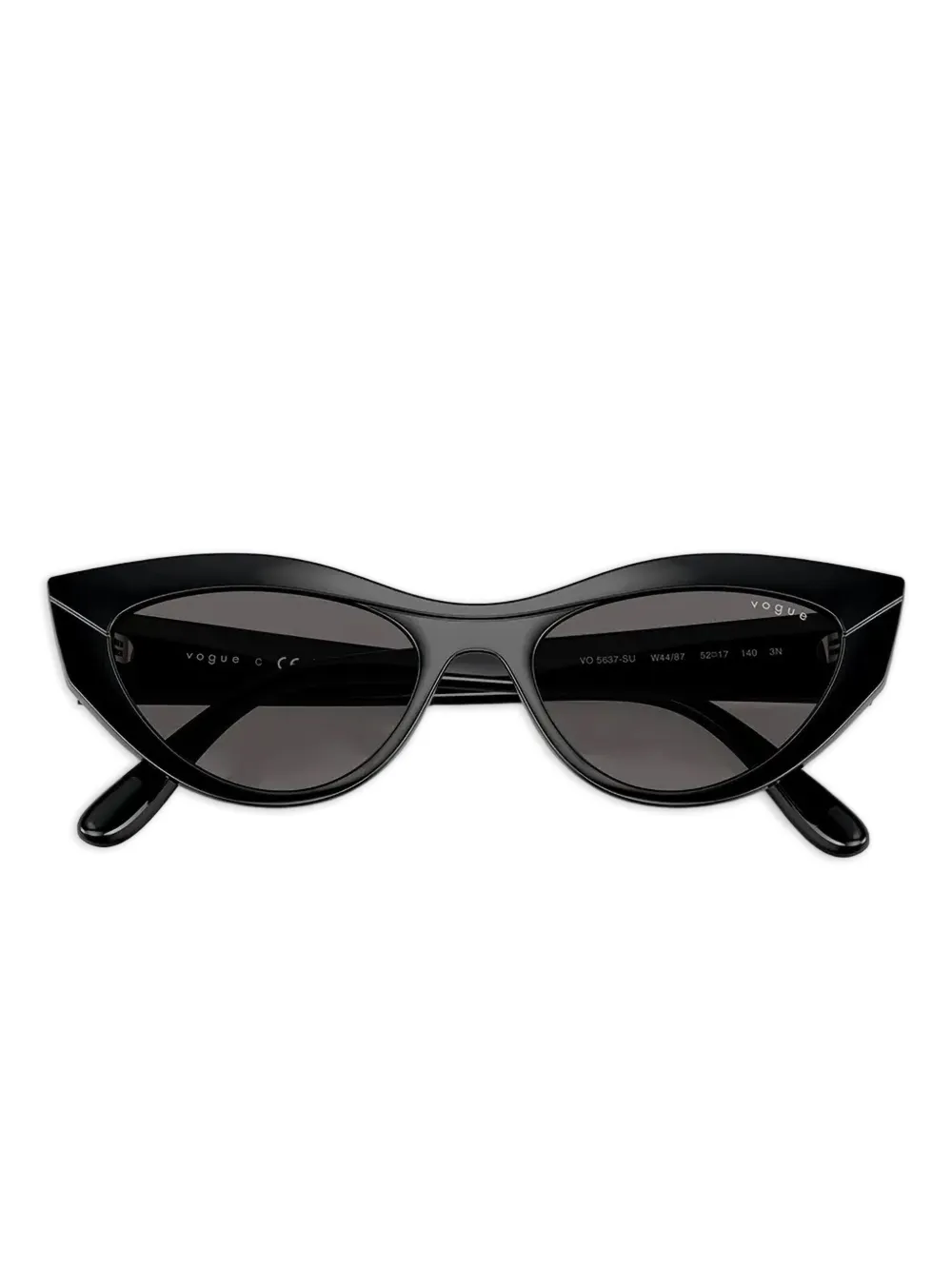Vogue Eyewear Zonnebril met cat-eye montuur Zwart